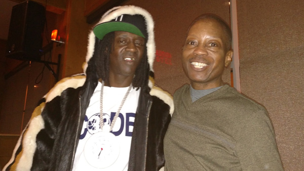 Flavor Flav and Hugh Smith