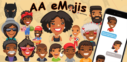 African American Emojis App