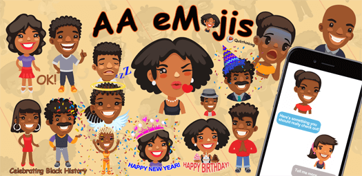 African American Emojis App