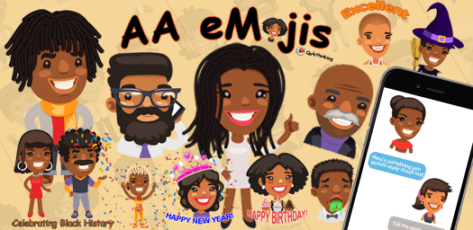 African American Emojis App