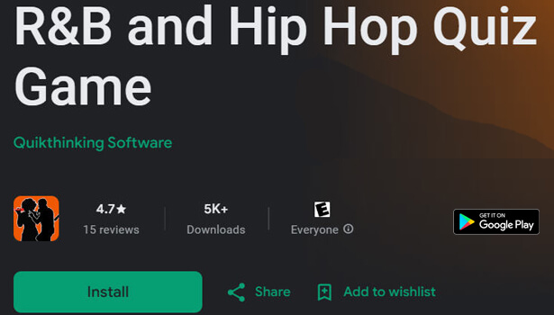 RnB and Hip Hop Quiz Trivia